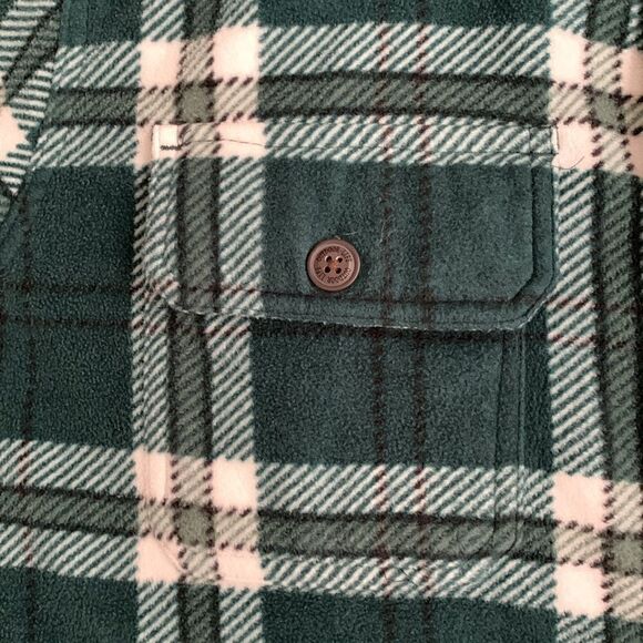 Outdoor Life Fleece Plaid Warm Men’s Shirt Size L - Picture 8 of 11